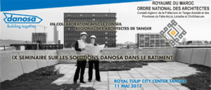 Lire la suite à propos de l’article SÉMINAIRE SUR LES SOLUTIONS DANOSA POUR LE BÂTIMENT