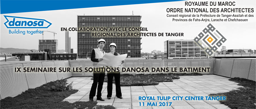 You are currently viewing SÉMINAIRE SUR LES SOLUTIONS DANOSA POUR LE BÂTIMENT