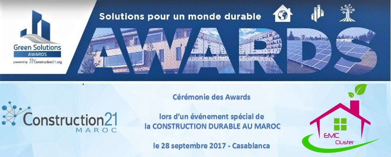 You are currently viewing 28 septembre à Casablanca : Découvrez les gagnants marocains du Green Solutions Awards 2017