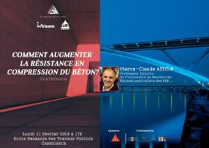 Lire la suite à propos de l’article EHTP – Conférence : Comment augmenter la résistance du béton en compression?