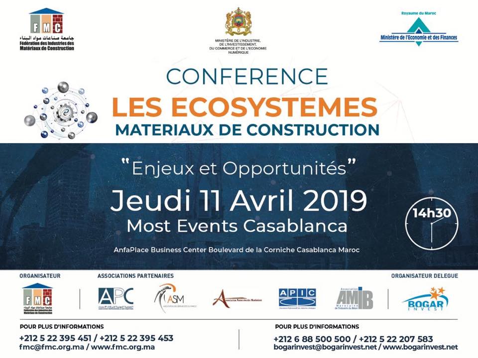 You are currently viewing Conférence : les écosystèmes matériaux de construction organisée par la FMC