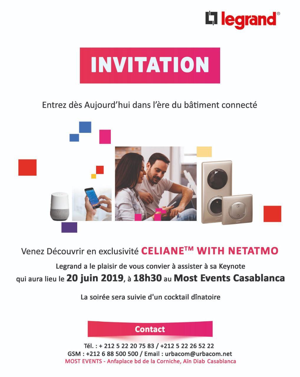 You are currently viewing Soirée de présentation de la solution domotique de LEGRAND : CELIANE par NETATMO