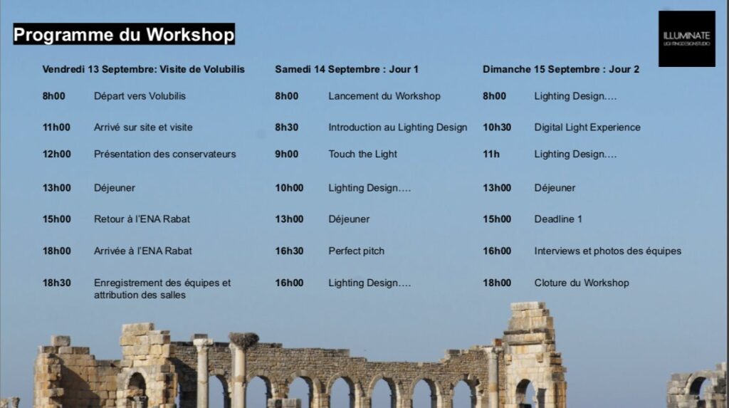 programme workshop Tifawine