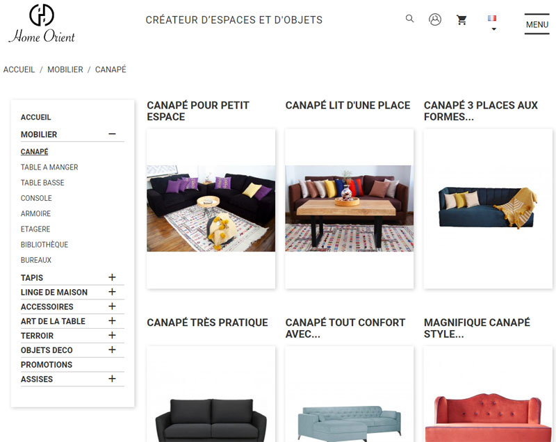 home orient catalogue
