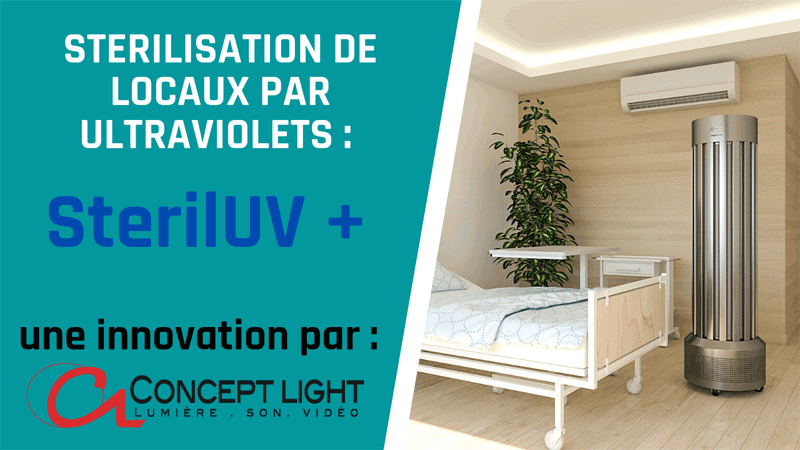 You are currently viewing STERILUV+ : La stérilisation de locaux par ultraviolets !