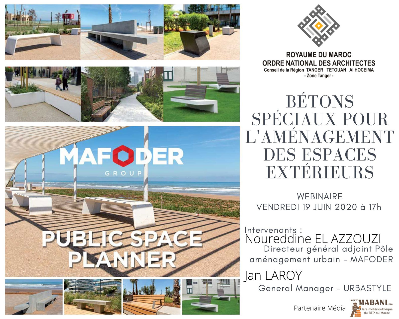 Lire la suite à propos de l’article Conférence En ligne « Bétons spéciaux pour l’aménagement des espaces extérieurs » Vendredi 19 juin 2020 à 17h