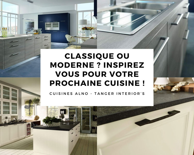 Lire la suite à propos de l’article Classique ou moderne ? inspirez vous pour votre prochaine cuisine avec ALNO par Tanger Interior’s