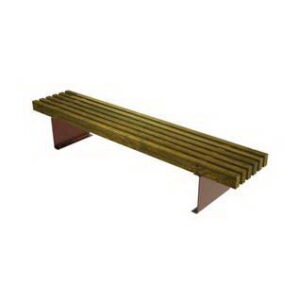 Banc Marrakech en bois sans dossier