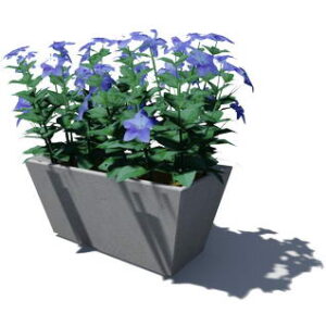 Jardinière FIDOUST 500x1000H450