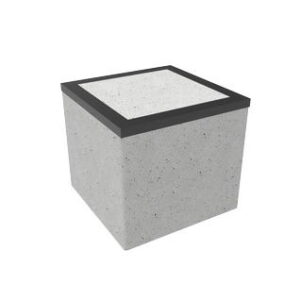 Pouf AKLIFONTE 550x550H450