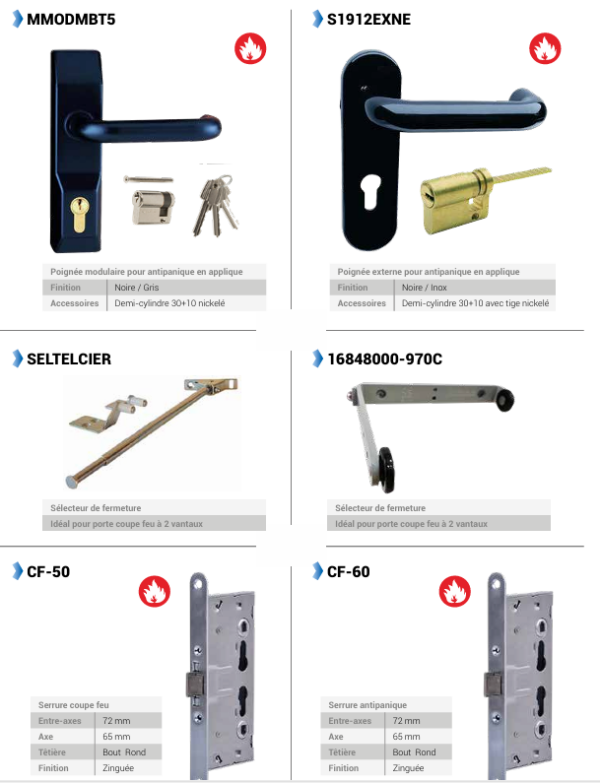 Accessoires coupe feu – Image 4