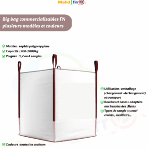 Big bag commercialisables FN plusieurs modèles et couleurs